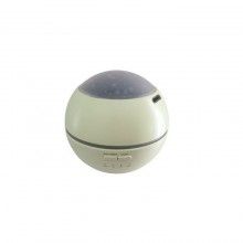 Umidificator SIKS® ultrasunete, proiectie lumini multicolore, difuzor aroma, verde