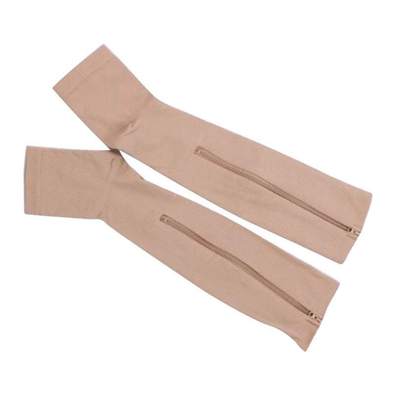 Sosete SIKS® cu fermoar pentru stimularea circulatiei, culoarea bej, marimea S/M Sosete SIKS® cu fermoar pentru stimularea circulatiei, culoarea bej, marimea S/M