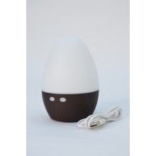 Difuzor aromaterapie SIKS® umidificator ultrasunete, lumini led, alb/maro Difuzor aromaterapie SIKS® umidificator ultrasunete, lumini led, alb/maro