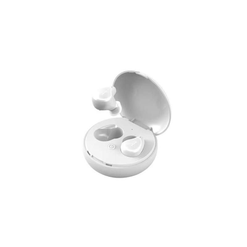 Casti Bluetooth SIKS® Cu Microfon Integrat, A4 , Bluetooth V5.0, Compatibile Cu IOS Si Android, Alb