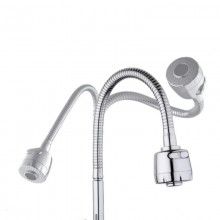 Extensie universala pentru robinet SIKS®, racord flexibil, inox, 360 grade, 20cm