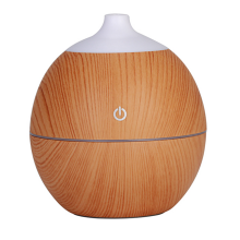 Umidificator SIKS® cu ultrasunete, difuzor aroma, mini aparat portabil pentru casa, birou, forma rotunda, lumini led, lemn desch Umidificator SIKS® cu ultrasunete, difuzor aroma, mini aparat portabil pentru casa, birou, forma rotunda, lumini led, lemn desch