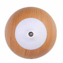 Umidificator SIKS® cu ultrasunete, difuzor aroma, mini aparat portabil pentru casa, birou, forma rotunda, lumini led, lemn desch Umidificator SIKS® cu ultrasunete, difuzor aroma, mini aparat portabil pentru casa, birou, forma rotunda, lumini led, lemn desch