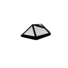 Lampa solara SIKS® cu 100 de leduri, pentru exterior, montare perete