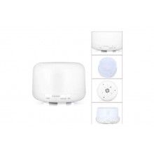 Umidificator ultrasonic SIKS® difuzor aroma, rezervor 300 ml, 7 lumini led, alb