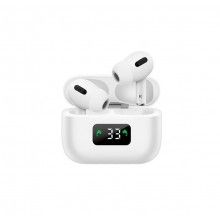Casti bluetooth SIKS® 5.0 cu afisaj digital, procent baterie, design ergonomic, microfon incorporat, alb Casti bluetooth SIKS® 5.0 cu afisaj digital, procent baterie, design ergonomic, microfon incorporat, alb