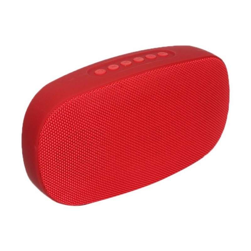 Boxa portabila SIKS® cu bluetooth, microfon, USB, TF, AUX, rosu