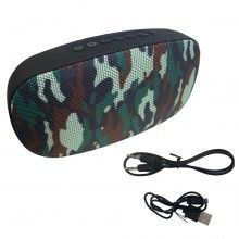 Boxa portabila SIKS® cu bluetooth, microfon, USB, TF, AUX, Army
