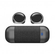 Casti bluetooth SIKS® 5.0, design ergonomic, fara fir, negru Casti bluetooth SIKS® 5.0, design ergonomic, fara fir, negru