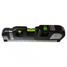 Nivela multifunctionala SIKS® cu laser, boloboc si ruleta, 3 x baterie AG13 Nivela multifunctionala SIKS® cu laser, boloboc si ruleta, 3 x baterie AG13