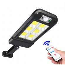 Lampa solara SIKS® cu inductie, LED COB, montare pe perete, cu telecomanda