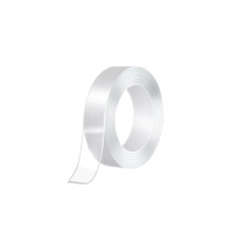 Banda SIKS® dublu adeziva, reutilizabila dupa spalare, transparent, 5m Banda SIKS® dublu adeziva, reutilizabila dupa spalare, transparent, 5m