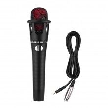 Microfon SIKS® profesional, 2.2m, Mufa Jack 3.5mm, E300, negru