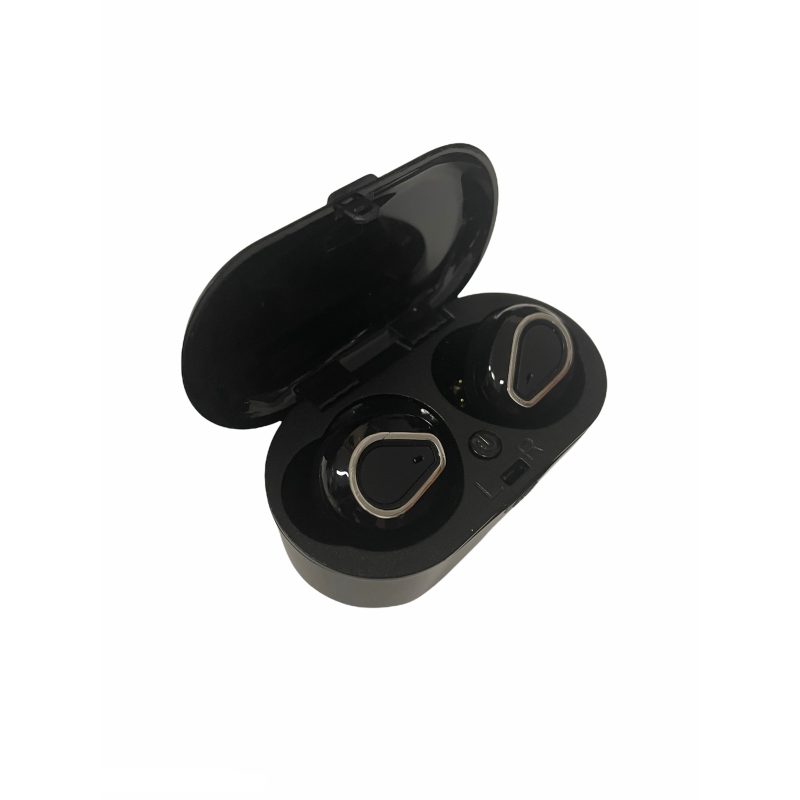 Casti Wireless SIKS® Bluetooth 5.0 cu super bass si reducerea zgomotului, 207, culoarea negru Casti Wireless SIKS® Bluetooth 5.0 cu super bass si reducerea zgomotului, 207, culoarea negru