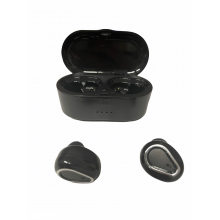 Casti Wireless SIKS® Bluetooth 5.0 cu super bass si reducerea zgomotului, 207, culoarea negru Casti Wireless SIKS® Bluetooth 5.0 cu super bass si reducerea zgomotului, 207, culoarea negru