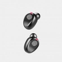 Casti Bluetooth V5.1 SIKS®, TWS, Cutie de Incarcare, Control Tactil, Universal, Negru