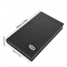 Cantar capacitate SIKS® diviziune 0.01g, model Notebook, negru