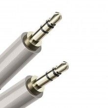 Cablu Audio SIKS®, mufa Jack 3.5 mm, transmisie rapida, compatibilitate multipla, rosu