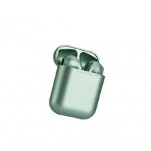 Casti SIKS® Wireless, 12, Touch Control, Tehnologie HD, Functie SIRI, Compatibile Android, iOS, sidef, verde inchis Casti SIKS® Wireless, 12, Touch Control, Tehnologie HD, Functie SIRI, Compatibile Android, iOS, sidef, verde inchis