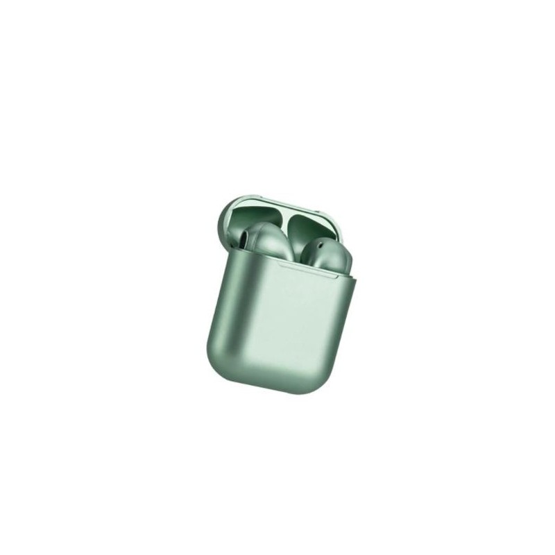 Casti SIKS® Wireless, 12, Touch Control, Tehnologie HD, Functie SIRI, Compatibile Android, iOS, sidef, verde inchis Casti SIKS® Wireless, 12, Touch Control, Tehnologie HD, Functie SIRI, Compatibile Android, iOS, sidef, verde inchis