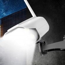 Camera SIKS® de supaveghere falsa, lumina cu senzor de miscare, incarcare solara Camera SIKS® de supaveghere falsa, lumina cu senzor de miscare, incarcare solara
