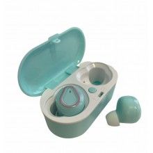 Casti Wireless SIKS® Bluetooth 5.0 cu super bass si reducerea zgomotului, 207, culoarea albastru