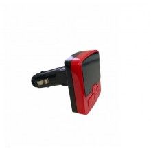 Modulator FM SIKS® kit auto maini libere, negru/rosu