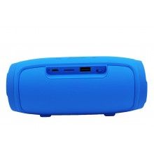 Boxa Bluetooth portabila EDAR®, Charge 2, fara fir, Radio, Li-Ion, albastra