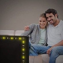 Banda led SIKS® pentru televizor, lumina ambientala, telecomanda, 5 m, lumini multicolore