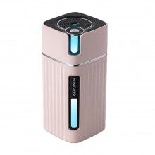 Umidificator SIKS® difuzor aroma, ultrasunete, silentios, forma cub, potrivit pentru masina, birou, casa, roz Umidificator SIKS® difuzor aroma, ultrasunete, silentios, forma cub, potrivit pentru masina, birou, casa, roz