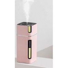 Umidificator SIKS® difuzor aroma, ultrasunete, silentios, forma cub, potrivit pentru masina, birou, casa, roz Umidificator SIKS® difuzor aroma, ultrasunete, silentios, forma cub, potrivit pentru masina, birou, casa, roz
