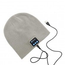 Caciula cu muzica SIKS® cu casti si microfon intergrat, conexiune Bluetooth, tricot, gri deschis Caciula cu muzica SIKS® cu casti si microfon intergrat, conexiune Bluetooth, tricot, gri deschis