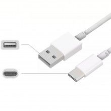 Cablu de date SIKS® USB Type-C, 5A, 1m, alb