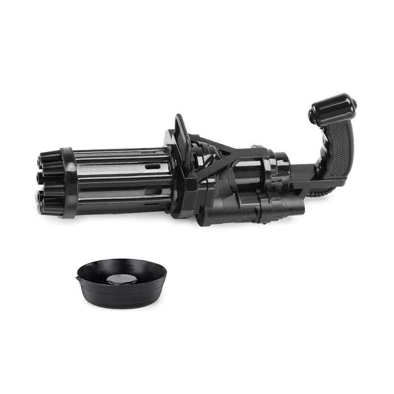 Arma de jucarie SIKS®, baloane de sapun, varsta recomandata +3 ani, Negru