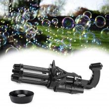 Arma de jucarie SIKS®, baloane de sapun, varsta recomandata +3 ani, Negru