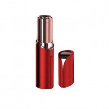 Epilator facial hipoalergenic SIKS® - Aparat pentru indepartarea parului facial pentru dama cu led inclus, rosu