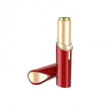 Epilator facial hipoalergenic SIKS® - Aparat pentru indepartarea parului facial pentru dama cu led inclus, rosu
