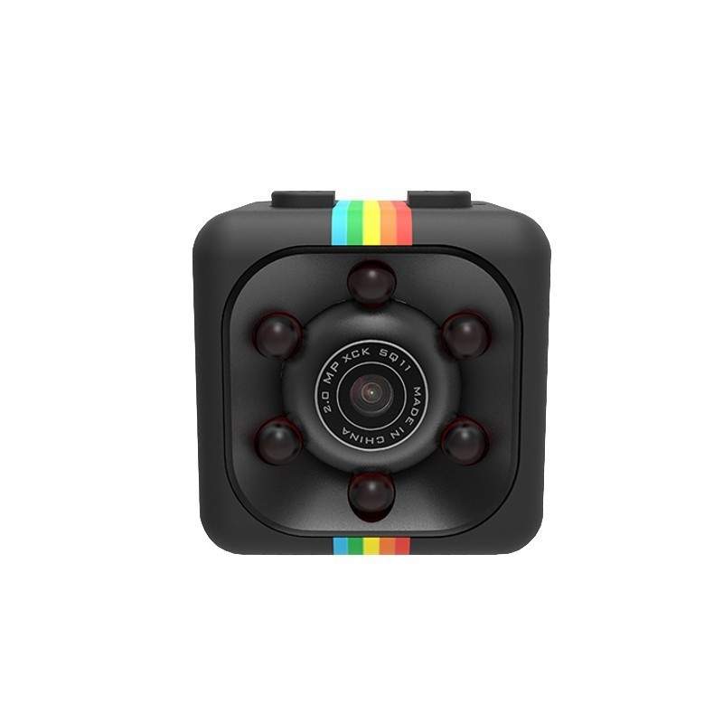 Mini Camera EDAR®, rezolutie Full HD, functie video si foto, detectare miscare, vedere nocturna, neagra