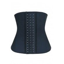 Corset SIKS® modelarea corpului negru, cu masura XXL