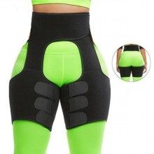 Banda ajustabila SIKS® 3 in 1 pentru modelarea taliei, neopren, talie inalta, negru, 2XL/3XL Banda ajustabila SIKS® 3 in 1 pentru modelarea taliei, neopren, talie inalta, negru, 2XL/3XL