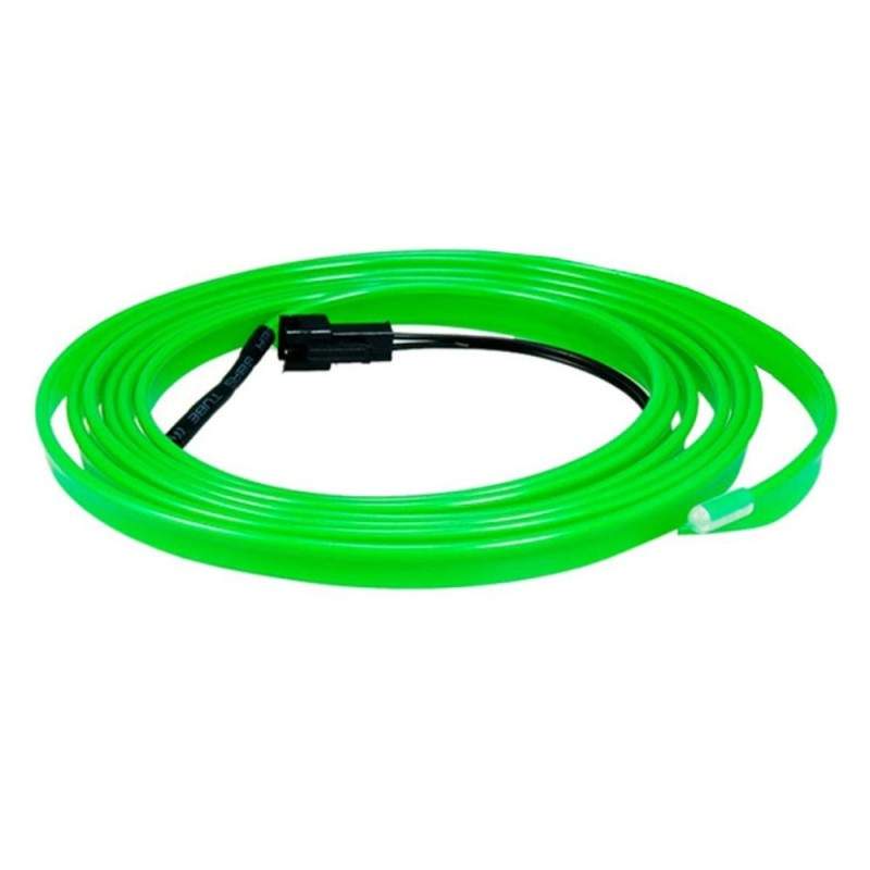 Fir lumina ambientala SIKS® pentru masina, lumina rece, verde