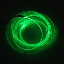Fir lumina ambientala SIKS® pentru masina, lumina rece, verde