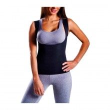 Maiou din neopren SIKS® perfect pentru slabit, masura XXL, negru/ galben Maiou din neopren SIKS® perfect pentru slabit, masura XXL, negru/ galben