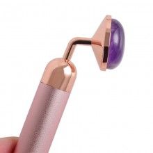 Rola masaj facial SIKS® diminuare riduri, portabil, mov