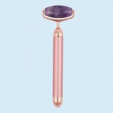 Rola masaj facial SIKS® diminuare riduri, portabil, mov