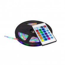Kit Banda Led SIKS® cu telecomanda si adaptor, 4.5 m, multicolor