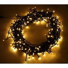 Instalatie de Craciun SIKS® ghirlanda luminoasa 8 m, liniara, alb cald, 100 leduri