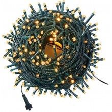 Instalatie de Craciun SIKS® ghirlanda luminoasa 8 m, liniara, alb cald, 100 leduri