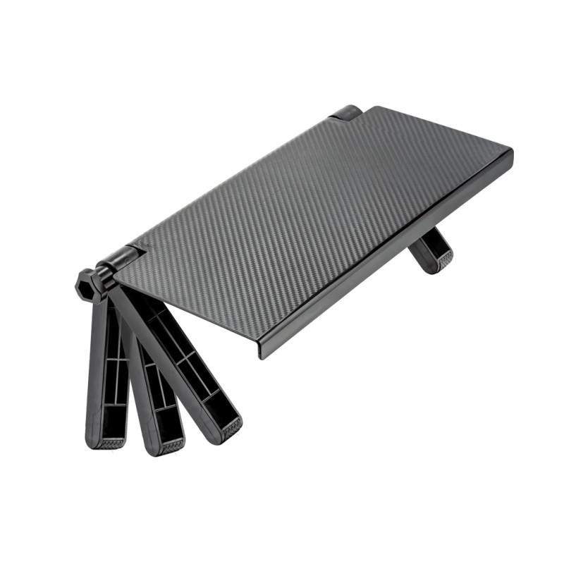 Accesoriu depozitare pentru tv SIKS®, monitor raft TV, router si telecomanda, suport laptop, 33 x 16 cm, Negru Accesoriu depozitare pentru tv SIKS®, monitor raft TV, router si telecomanda, suport laptop, 33 x 16 cm, Negru