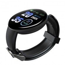 Bratara Fitness SIKS® Smartband Waterproof IP65, Incarcare USB, Bluetooth 4.0, Display Touch Color OLED, negru